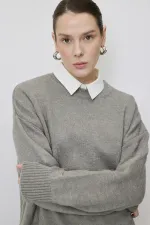 PULL OVERSize DE COULEUR UNI