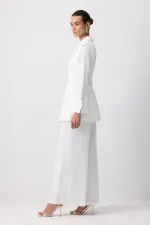 PİLELİ KRUVAZE YELEK PANTOLON TAKIM