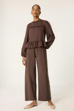 MODAL PANTS WITH ELASTIC WAISTBAND