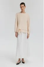 Muslin Tunic with Elastic Cuffs