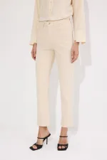 ELASTİK BEL DENİM PANTOLON