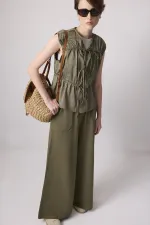 BÜZGÜ DETAYLI YELEK