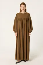 KEMERLİ OVERSIZE ELBİSE KEMERLİ OVERSIZE ELBİSE