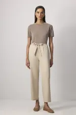 ELASTİK BEL BOL PAÇA PANTOLON