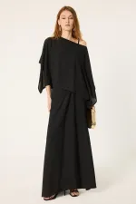 BATWING SLEEVE BLOUSE AND TROUSER SET BATWING SLEEVE BLOUSE AND TROUSER SET