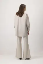 OVERSIZE CREPE SHIRT