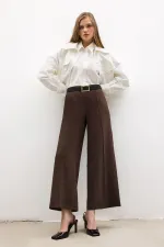 RIBBED PALAZZO TROUSERS RIBBED PALAZZO TROUSERS