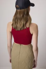 100% COTTON RIBBED BASIC KNIT UNDERSHIRT