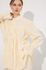 BÜZGÜLÜ GÖMLEK PANTOLON TAKIM