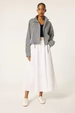 BELİ LASTİKLİ ETEK