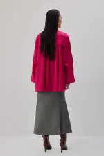 OVERSIZE SATIN SHIRT OVERSIZE SATIN SHIRT