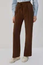 BELİ LASTİKLİ NERVÜRLÜ PANTOLON