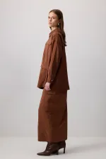 CEP DETAYLI KUPRA CEKET