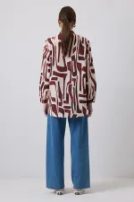 PATTERNED OVERSIZE SHIRT