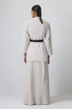 KETEN DOKULU GÖMLEK ETEK TAKIM