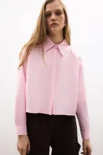 ÇİZGİLİ KISA GÖMLEK