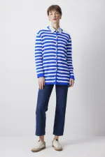 CARDIGAN LONG À BOUTONS DORÉS