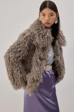 FAUX FUR COAT FAUX FUR COAT