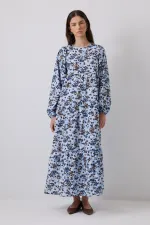 ROBE À MOTIFS FLORAUX