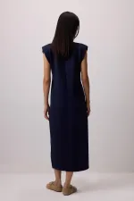 BICYCLE COLLAR PADDED DRESS