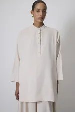 KETEN DOKULU GÖMLEK ETEK TAKIM