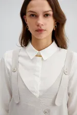 DÜĞME DETAYLI JİLE