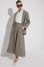 PİLELİ CEPLİ ETEK