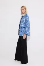 VESTE MATELASSÉE À MOTIFS