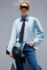 KIMONO SLEEVE SHIRT