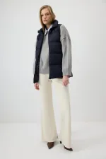 ZIPPED PUFFER VEST ZIPPED PUFFER VEST