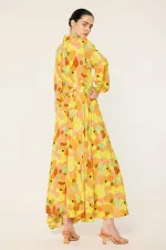 RELAX FIT PATTERNED DRESS RELAX FIT PATTERNED DRESS