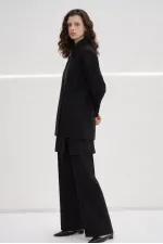 PADDED COLLAR SHIRT TUNIC