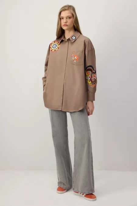EMBROIDERED SHIRT