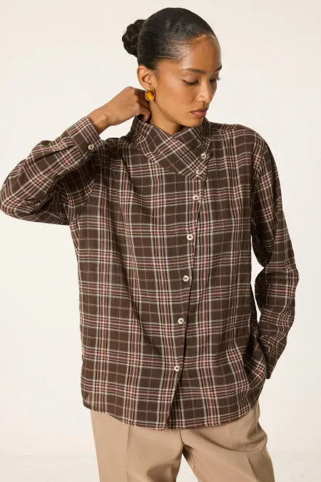 DOUBLE-BREASTED SHIRT