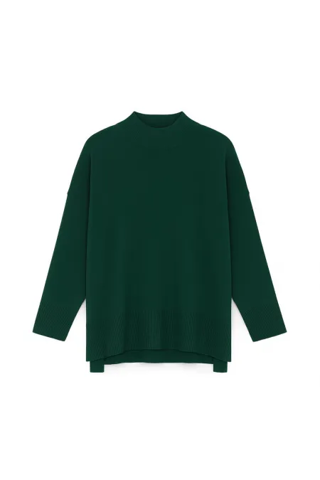 DİK YAKA BASIC TRİKO KAZAK