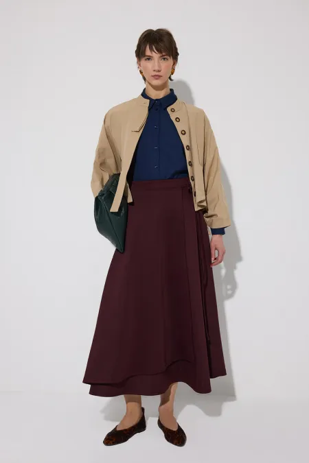 TIE-UP SCUBA SKIRT TIE-UP SCUBA SKIRT
