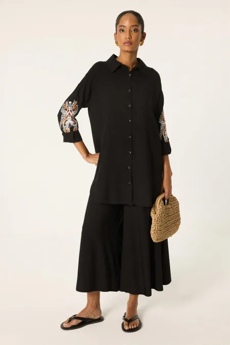 EMBROIDERED VISCOSE SET EMBROIDERED VISCOSE SET