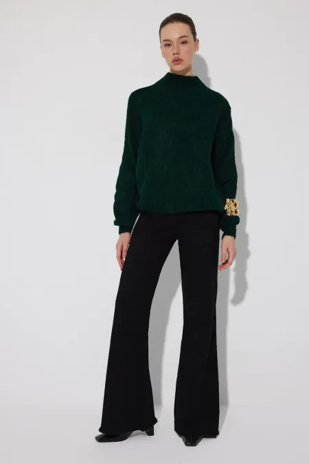 BALON KOL TRİKO KAZAK