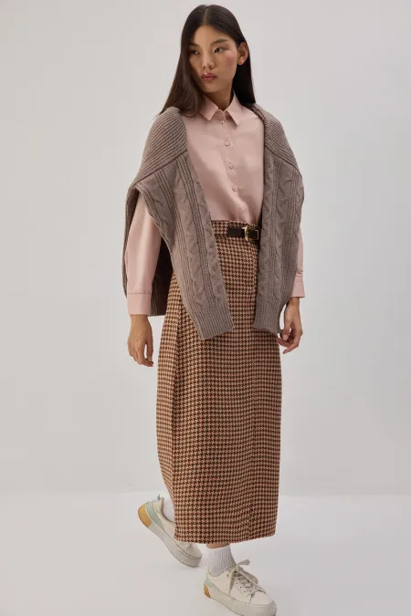 BELİ LASTİKLİ TÜVİT ETEK