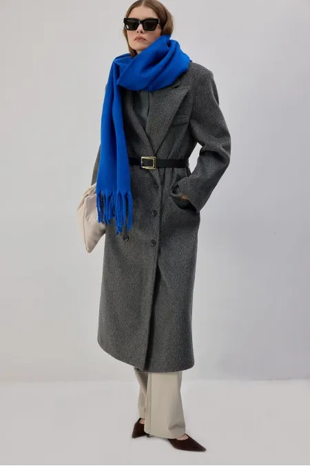 ÉCHARPE CHÂLE À FRANGES