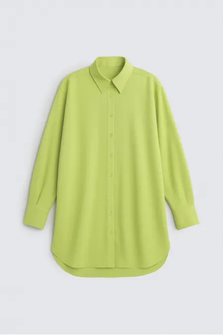 OVERSIZE CREPE SHIRT
