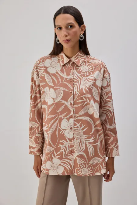 PATTERNED COTTON SHIRT PATTERNED COTTON SHIRT