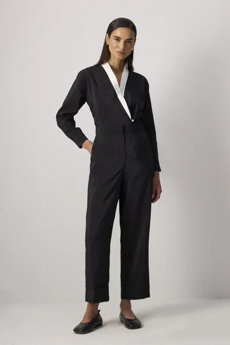 DOUBLE HEM BREAST TROUSERS