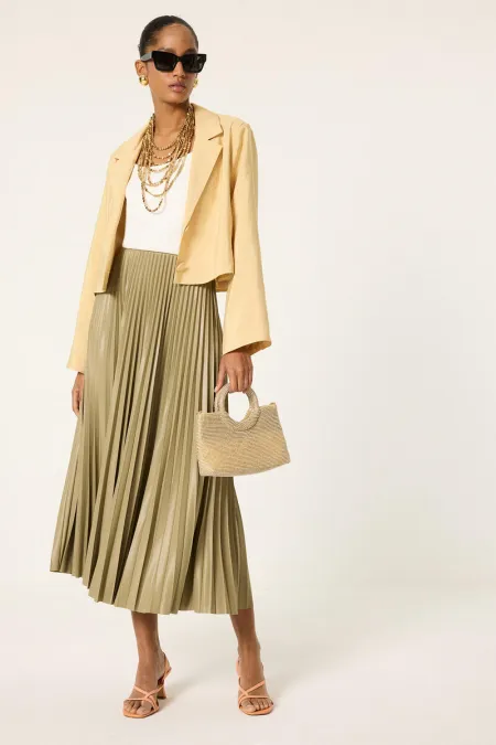 JUPE PLISSÉE