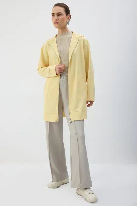 ZIPPED HOODED JACKET ZIPPED HOODED JACKET