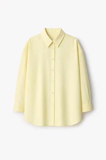 OVERSIZE FIT POPLIN SHIRT OVERSIZE FIT POPLIN SHIRT