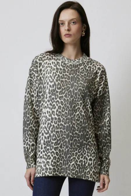 PATTERNED KNITTED TUNIC