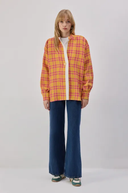 EKOSE DESENLİ TÜVİT GÖMLEK