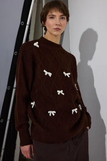 KURDELELİ TRİKO KAZAK