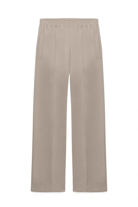 RIBBED CREPE PANTS